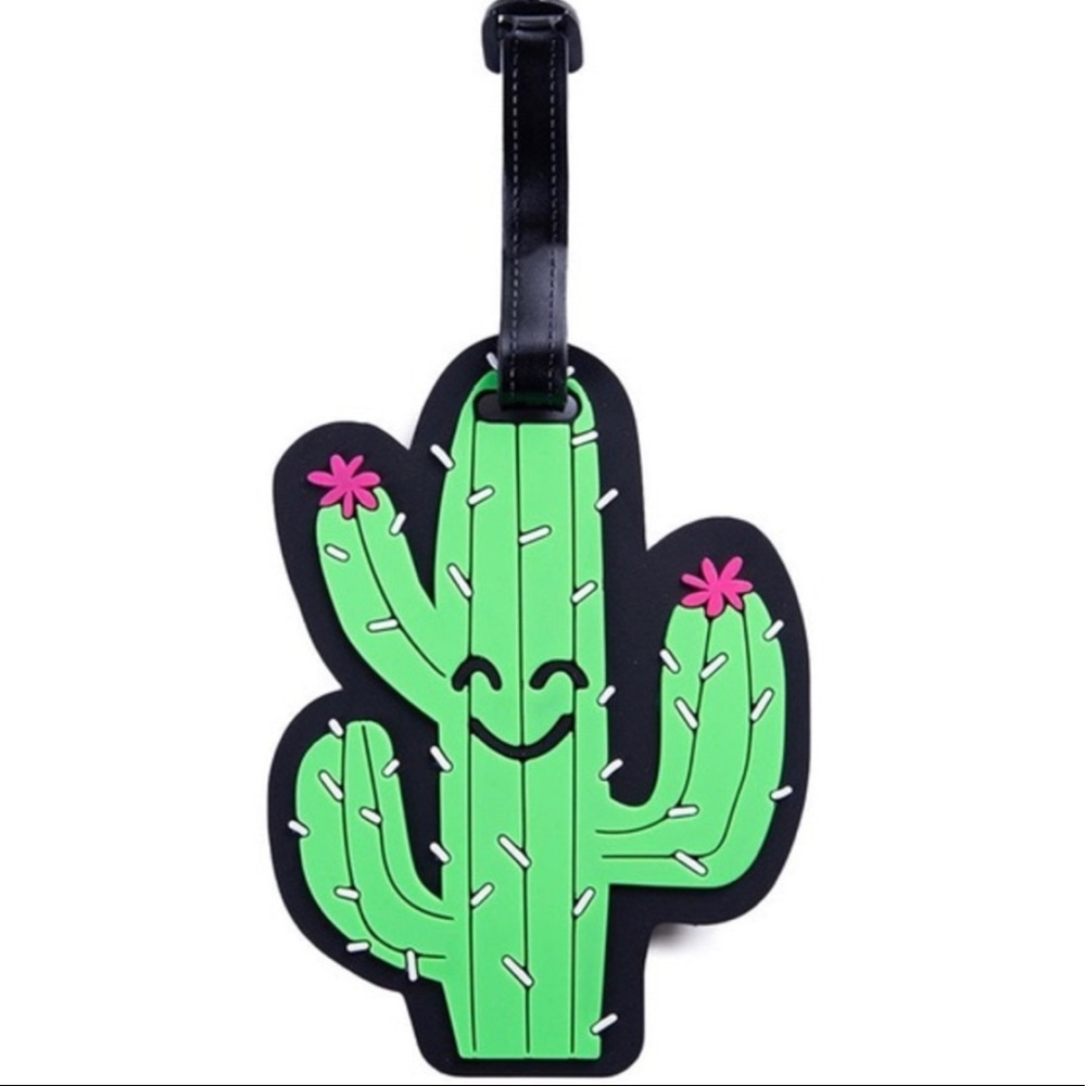 CACTUS BACKPACK / LUGGAGE TAG NWT - Picture 2 of 6